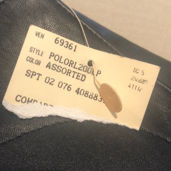 Ralph Lauren Sport Leather Pants $695 NWT! Sz6 - Picture 13 of 14